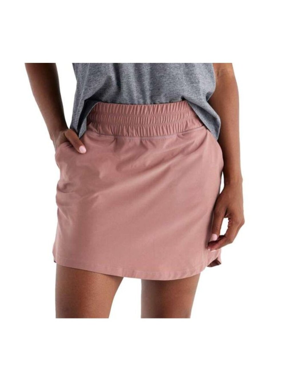 FREE FLY breeze skirt in light sangria size M